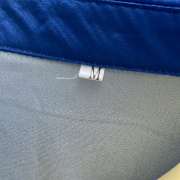 Feather Print Button Front Shirt (Cel) - Picture 2 of 3